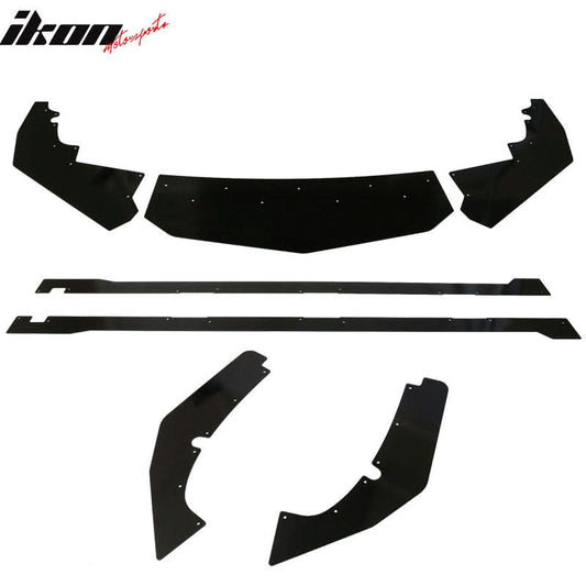 2016-2018Â Honda Civic Sedan IKON Front Rear Bumper Lip Side Skirts