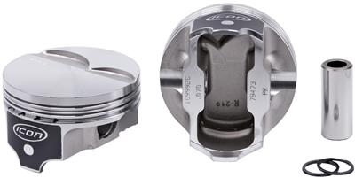 PISTONS FORGED FLAT TOP LS