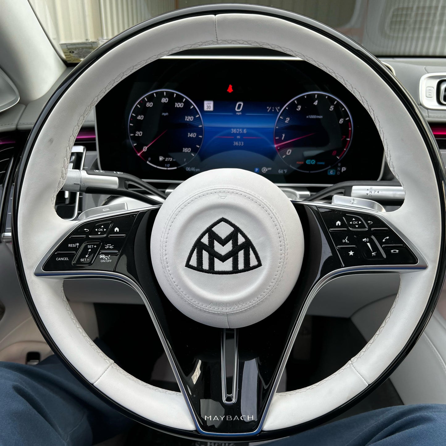 2021-2025 Mercedes Benz S Maybach Custom Steering Wheel by Exclusive Steering