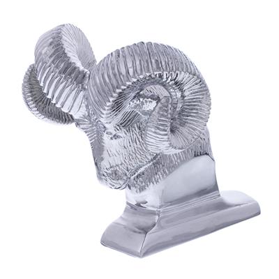 CHROME BIGHORN ORNAMENT