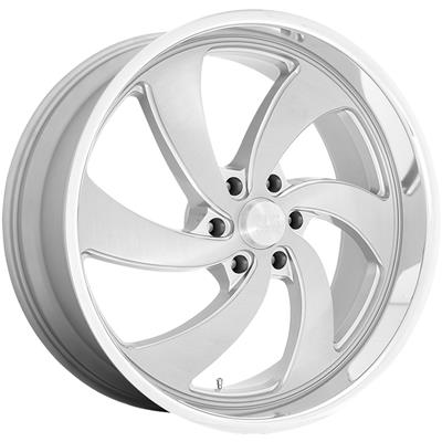 WHEEL ALUM 22X10 SLV-MILL