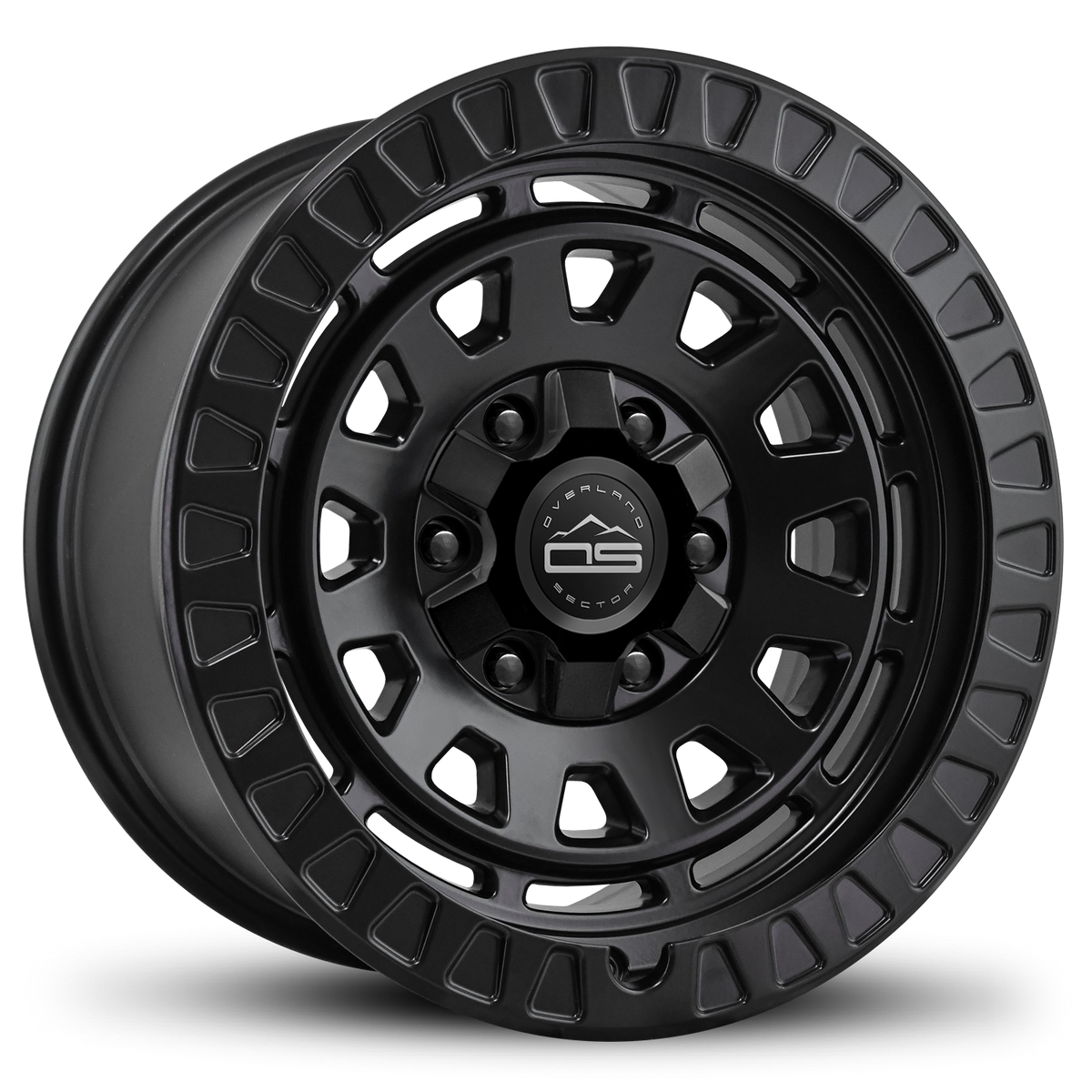 Overland Sector Venture 17x9 +0 6x135/6x139.7mm 106.2mm Satin Black