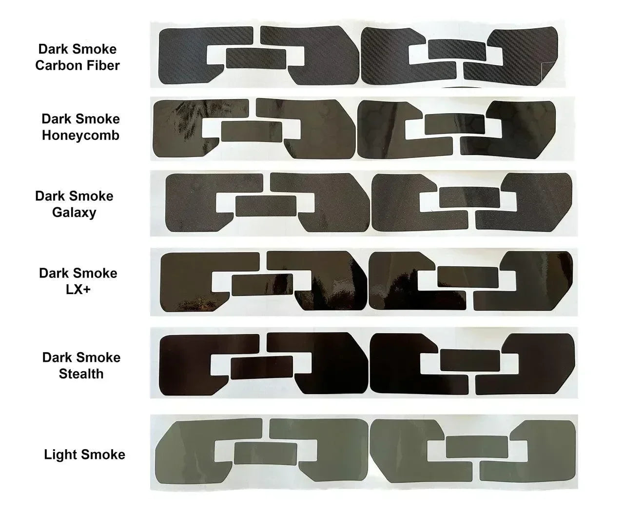 Badlands Fender Badge Overlays - 2021+ Bronco