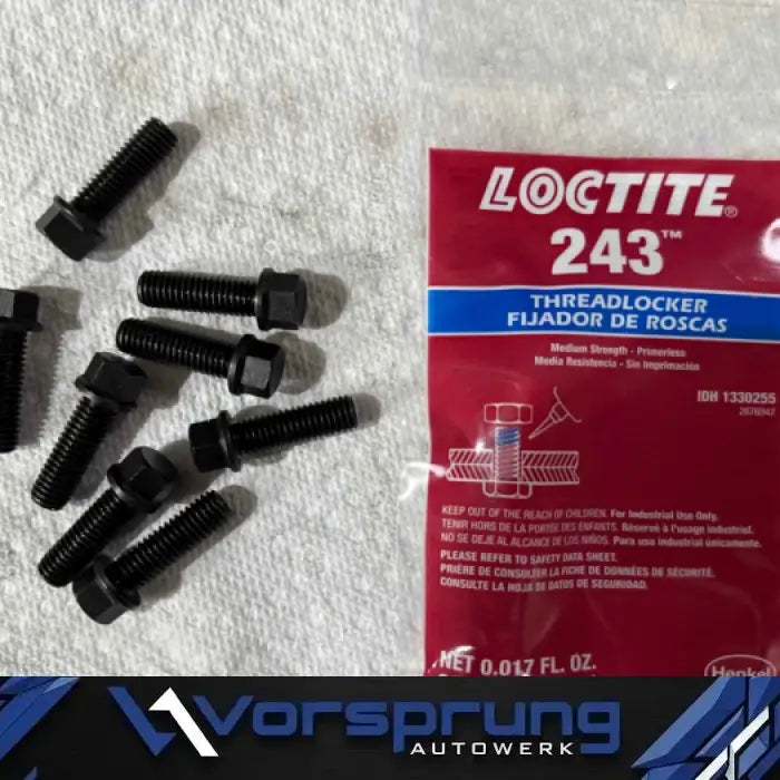 Vorsprung Unzerstörbar High-Strength Crankshaft Pulley Bolt Kit, Audi Supercharged 3.0T EA837 V6