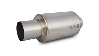 MUFFLER TITANIUM 2.5IN/4IN