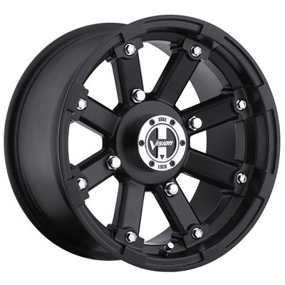 WHEEL 4-4(101.6) MTTE BLK VIS