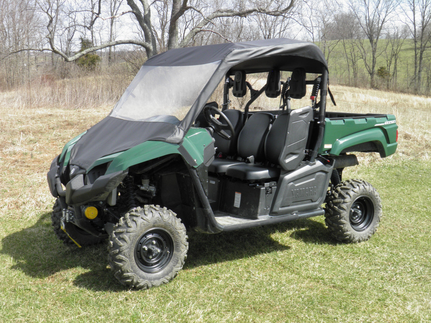 Yamaha Viking - Vinyl Windshield/Top Combo