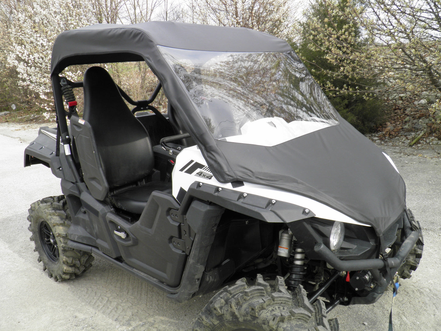 Yamaha Wolverine - Vinyl Windshield/Top Combo