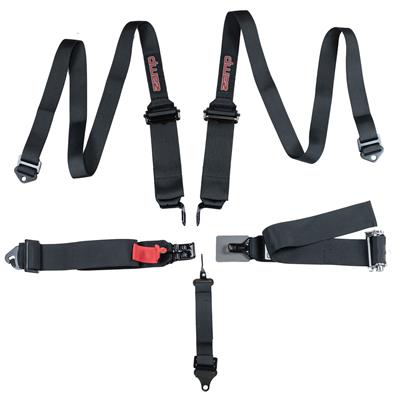 SEAT HARNESS BLK RATCH 5 POINT