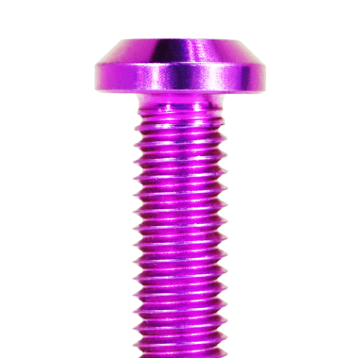 ZSPEC M5-0.8x20mm Dress Up Bolt® Fastener, Angled Head, Titanium Grade-5, Per Each
