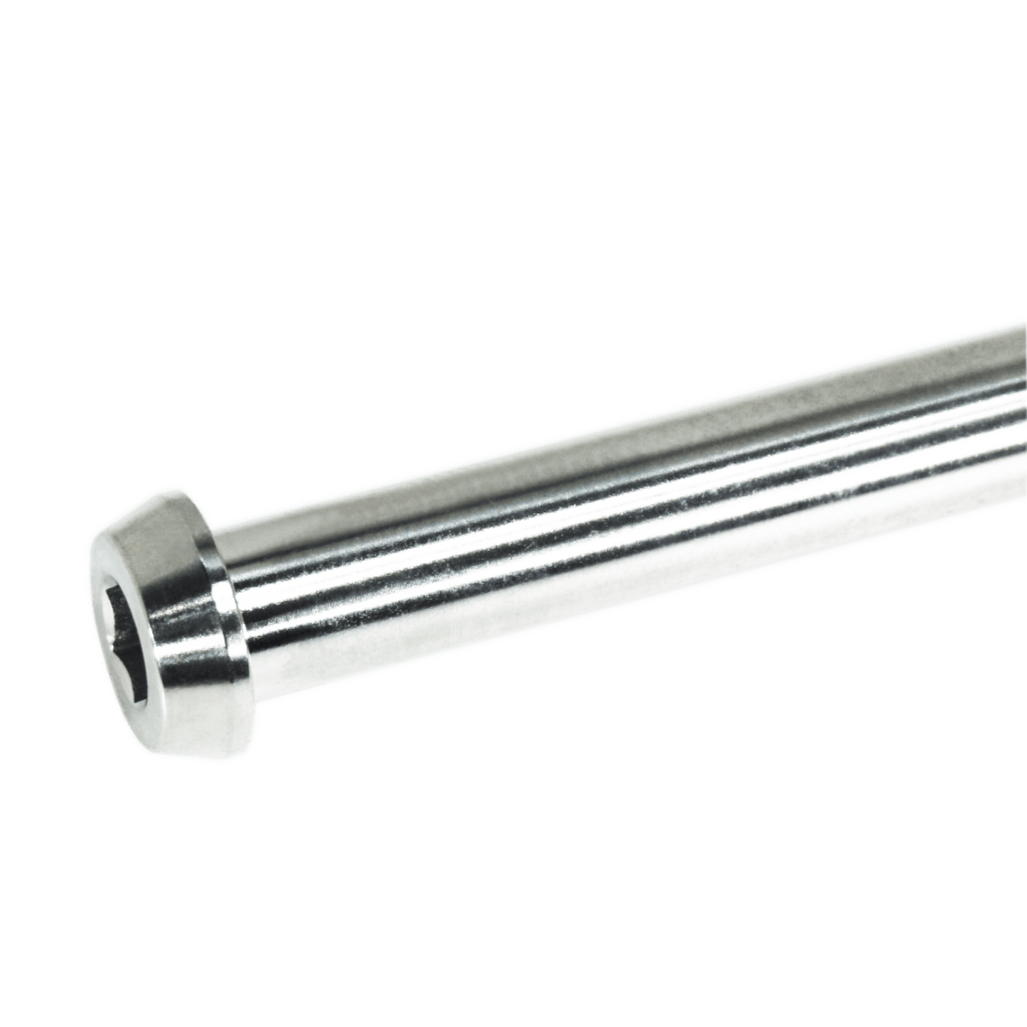 ZSPEC M6-1.0x59mm Shoulder Bolt, 50.5mm Shoulder/Shank Length, Grade-5 Titanium