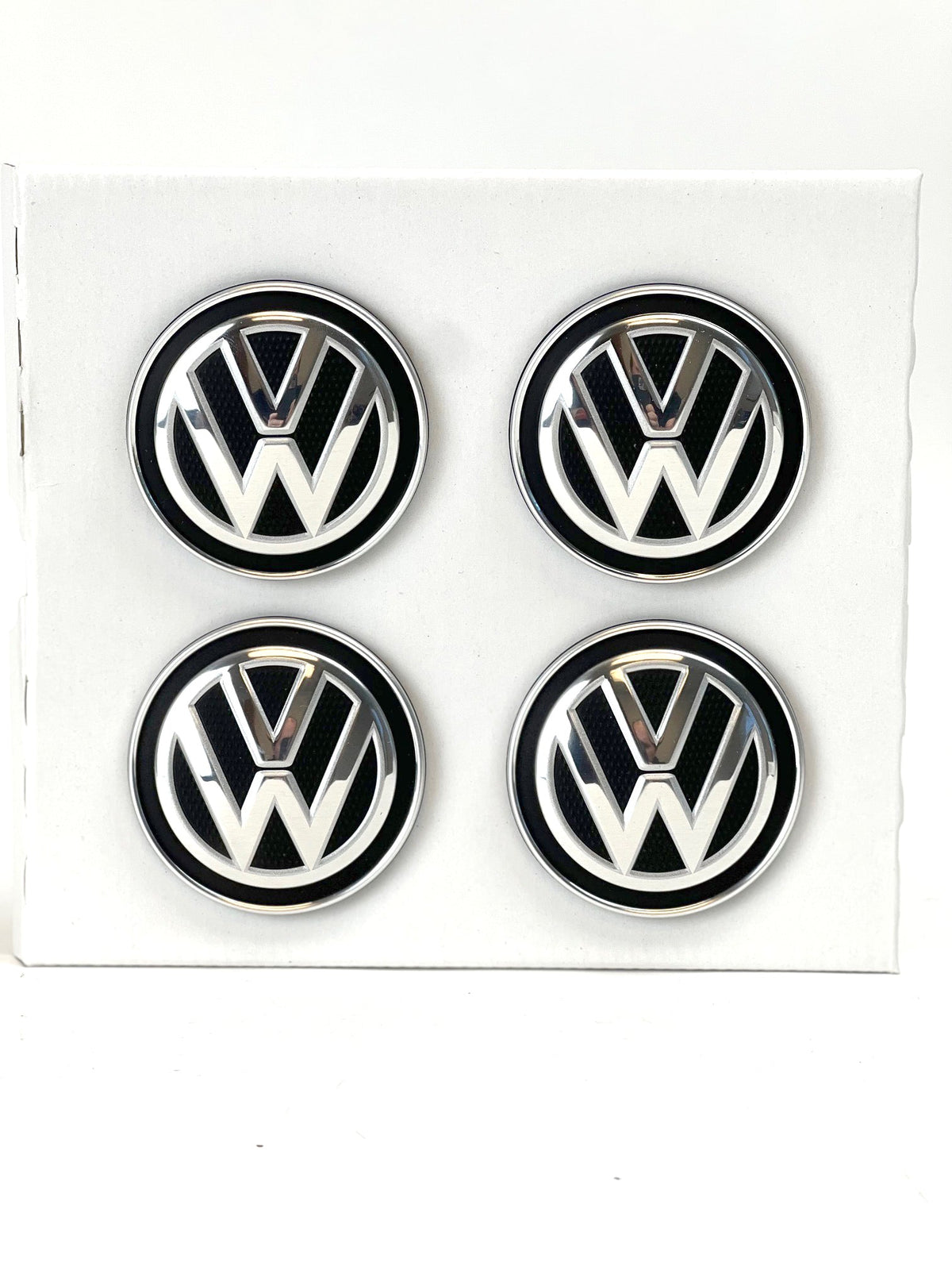 000-071-213-C Genuine VW/Audi Dynamic Wheel Center Caps - Set of 4