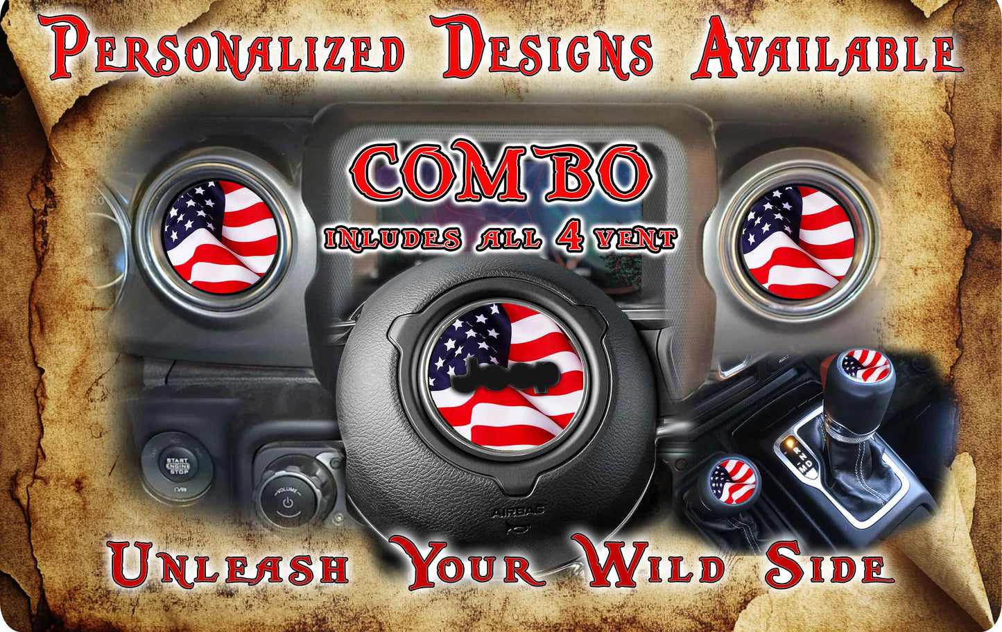 Steering wheel decal Death do us part 181