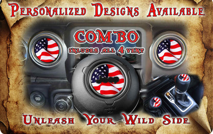 Steering wheel decal Death do us part 179