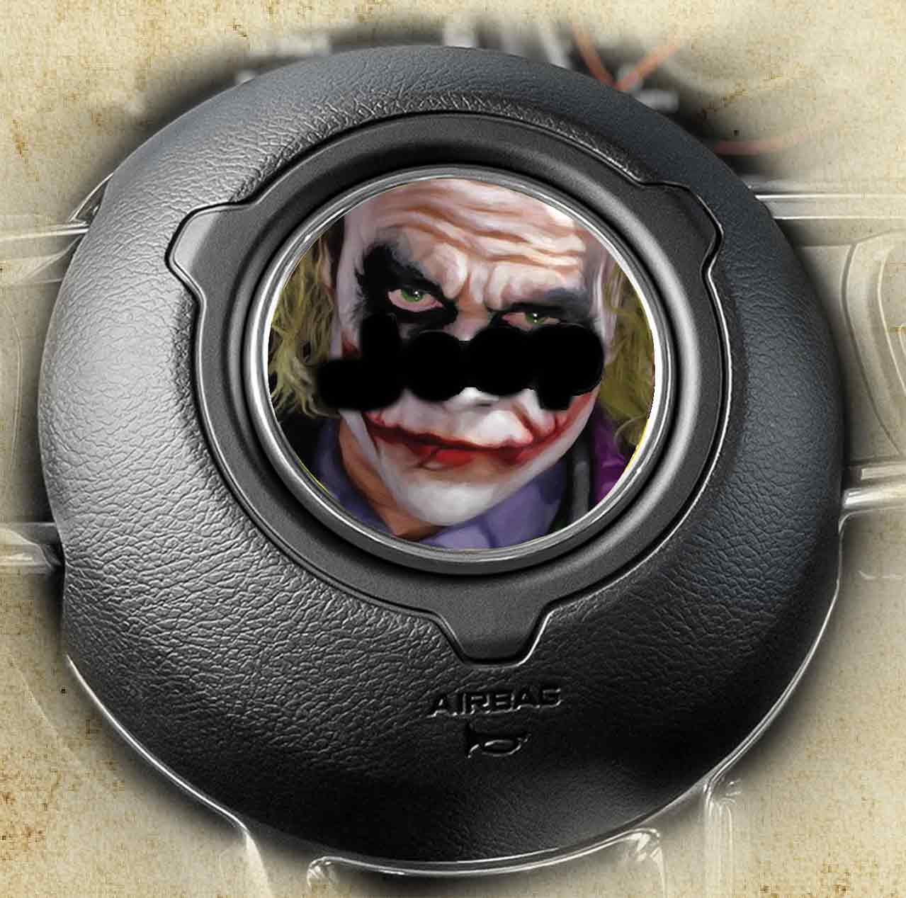 Steering wheel decal Joker 169