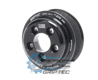 GripTec Whipple 3.0 5 Bolt L3V-A Black Pulley Only  6 Rib
