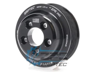 GripTec Whipple 3.0 5 Bolt L3V-A Black Pulley Only  6 Rib