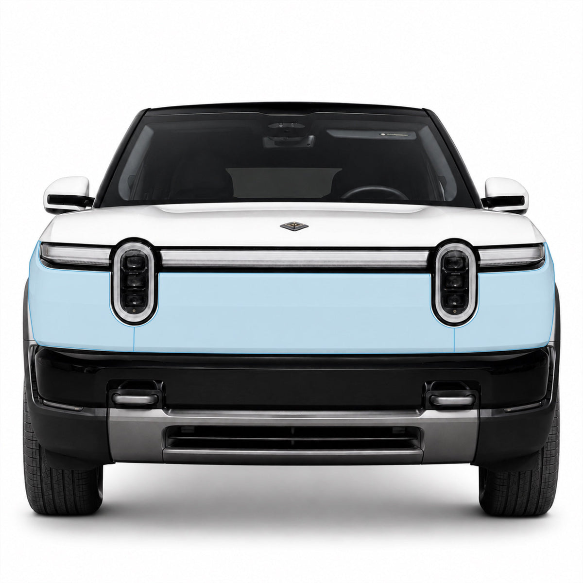Front Bumper PPF | Rivian R2, Clear Paint Protection Film
