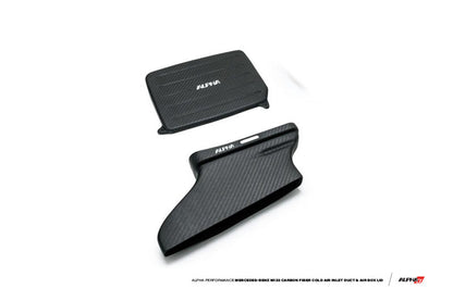 AMS Performance 14-18 Mercedes-Benz CLA 45 AMG 2.0T Alpha Cold Air intake w/Carbon Fiber Lid & Duct ALP.19.08.0003-1