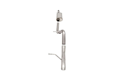 Corsa 12-18 Jeep Wrangler JKU 3.6L Sport 2.75in Cat-Back Exhaust w/ Turn Down Tip 21121