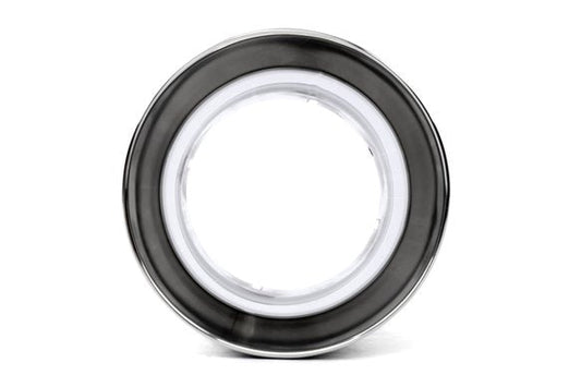 Dinan Double-Walled 4.5" Clamp-On Exhaust Tip (Polished) Polished - 4.5" Outlet, 3.25" Inlet