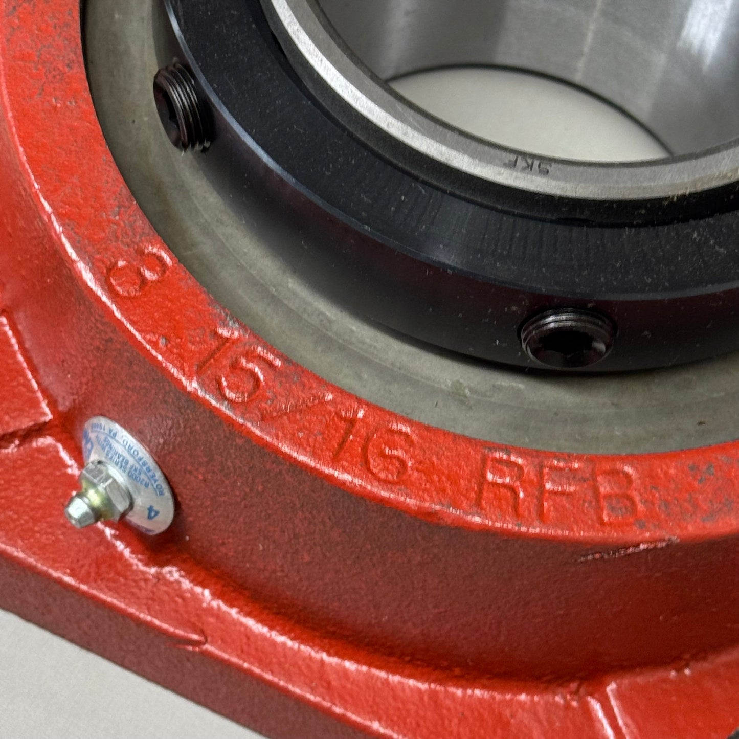 ROYERSFORD Spherical 4Bolt Flange Bearing 4"Non-Expansion SKF Inserts 40-05-N400