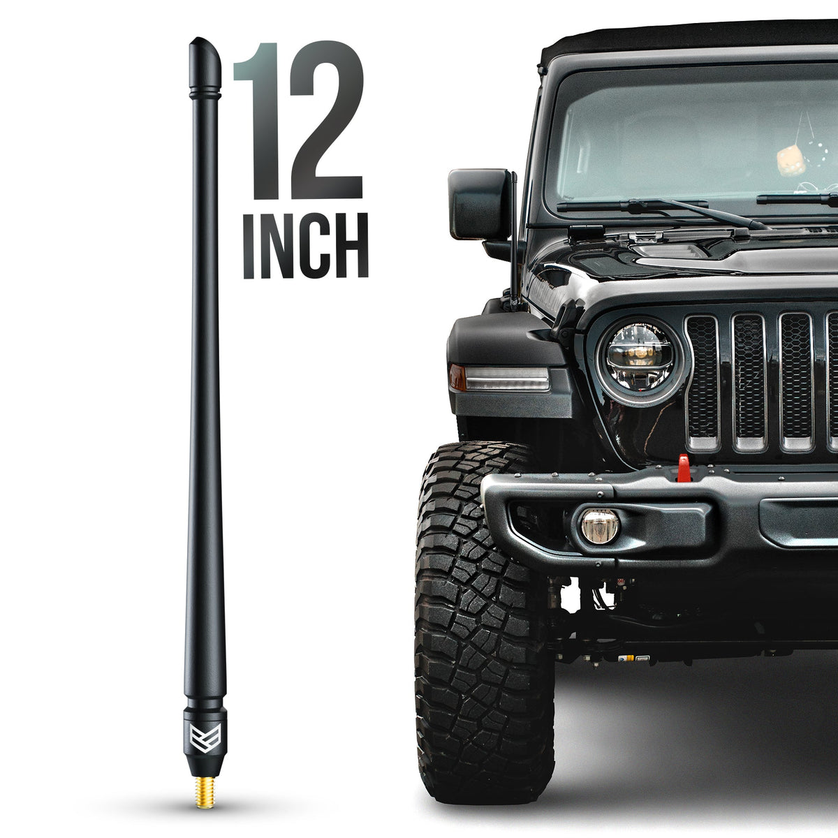 JEEP TUFFLOCK® FLEXIBLE ANTENNA (12 INCH)