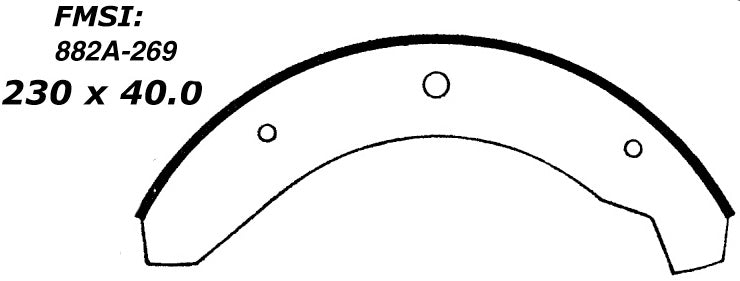 Porterfield Brake Shoes for 1968 VOLKSWAGEN BEETLE