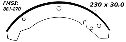 Porterfield Brake Shoes for 1968 VOLKSWAGEN BEETLE