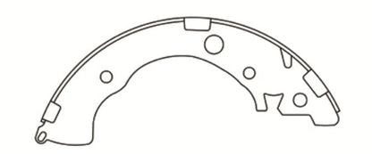 Porterfield Brake Shoes for 2006 HONDA CIVIC Coupe LX