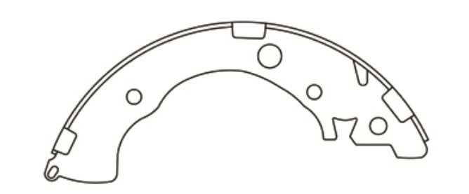 Porterfield Brake Shoes for 2007 HONDA CIVIC Coupe LX