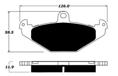 Porterfield Brake Pads for 2005 LOTUS EXIGE