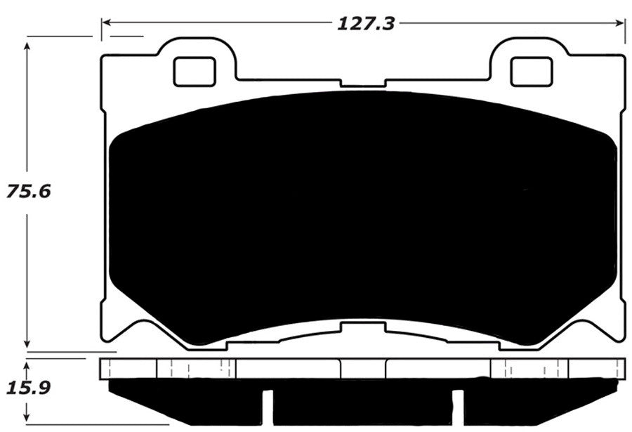 Porterfield Brake Pads for 2008 INFINITI G37 Sport Coupe 6MT