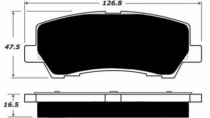 Porterfield Brake Pads for 2019 FORD Mustang EcoBoost Perf. Pkg