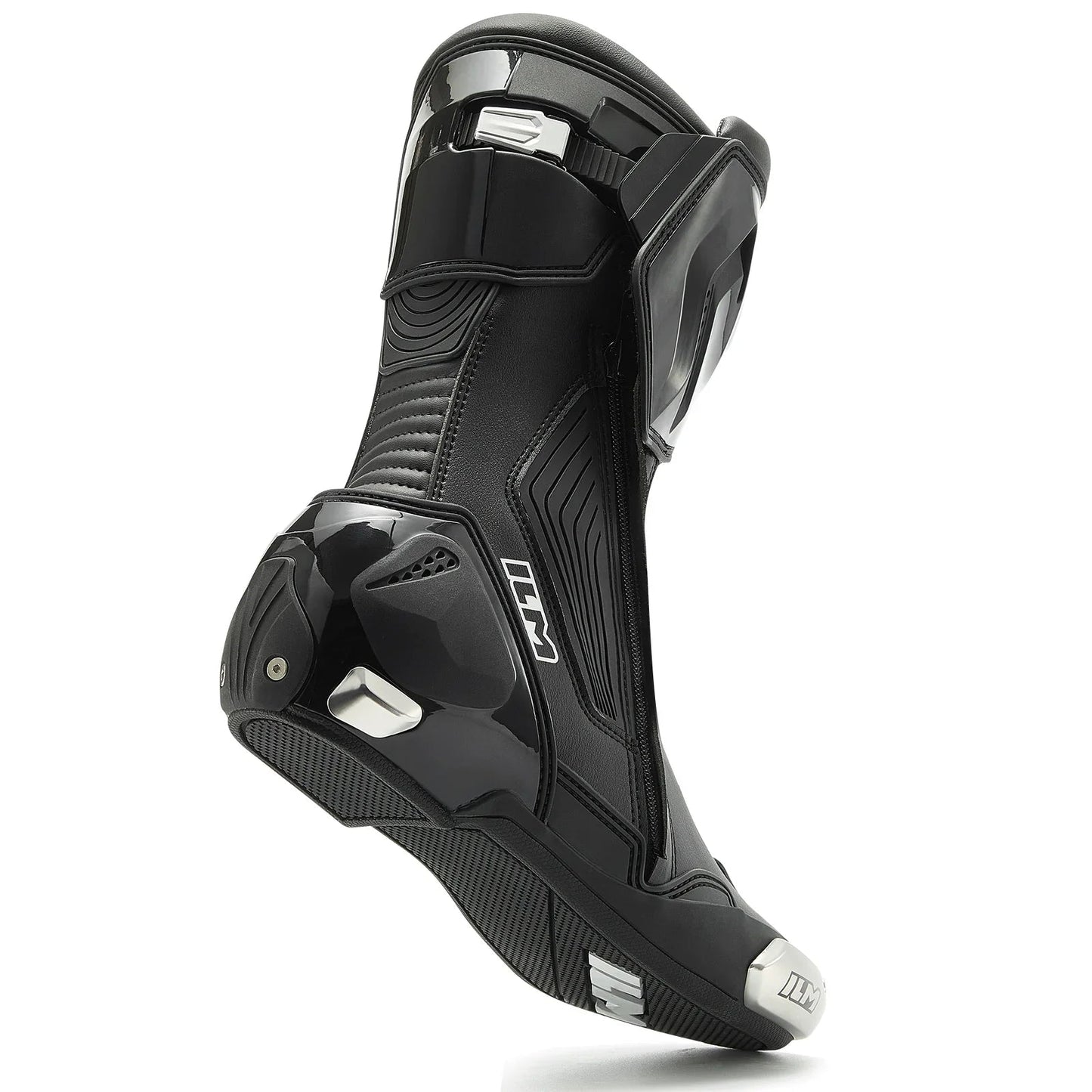 ILM Motorcycle Racing Boots Enhanced Ventilation Anti Slip Street Riding Sport Footwear CE Protective Gear Model BRC1