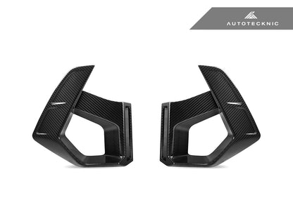 AutoTecknic Dry Carbon Front Bumper Air Vent Set - BMW F97 X3M LCI | F98 X4M LCI
