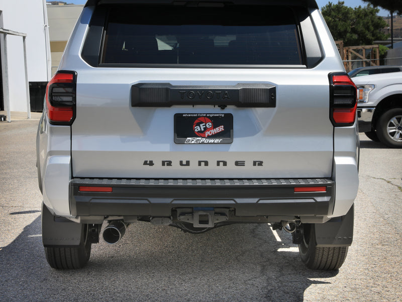 aFe 2025 Toyota 4-Runner 2.5in to 3in SS-304 Cat-Back Exhaust w/ Black Tip
