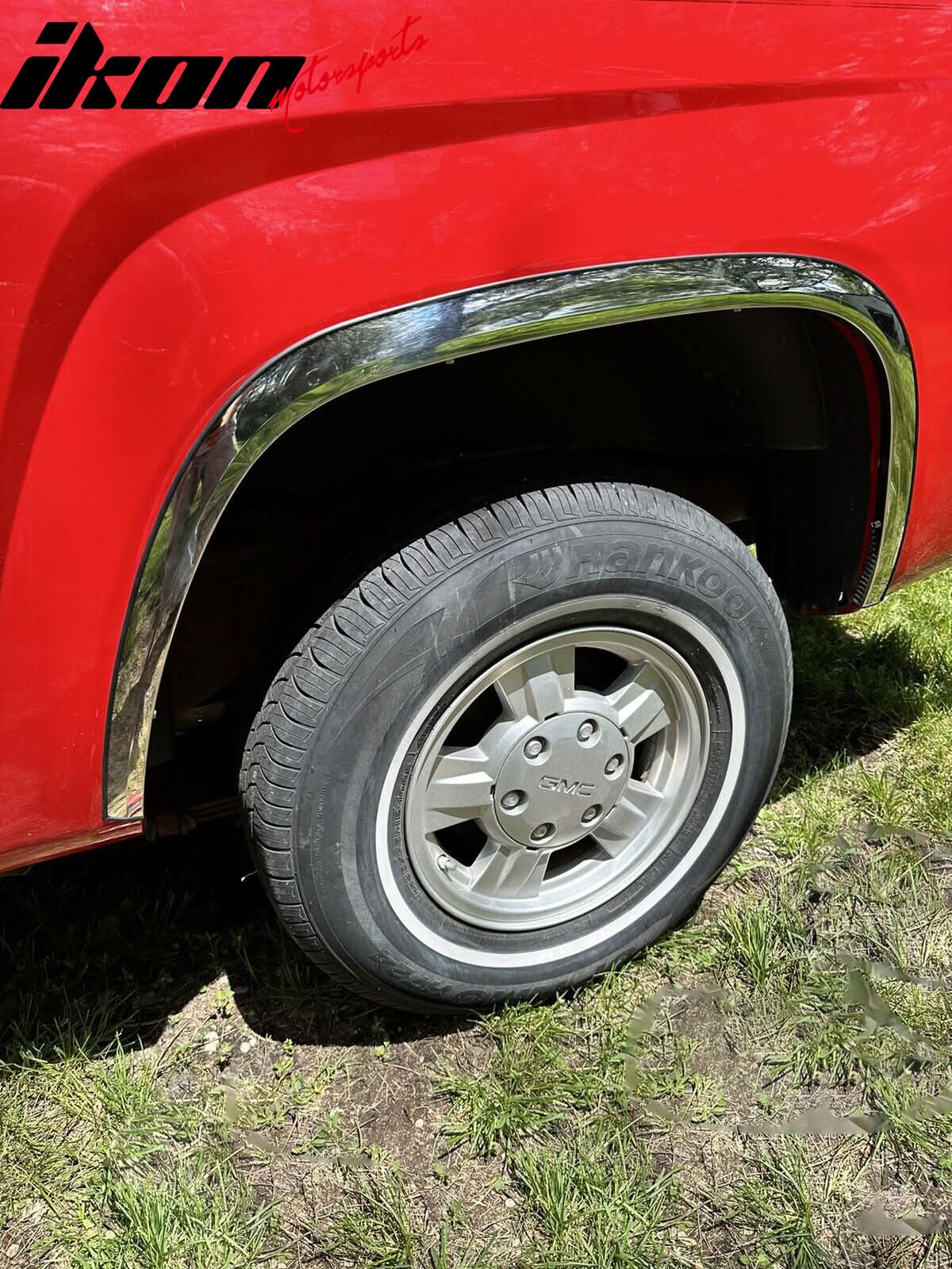 2004-2012 Chevy Colorado Canyon Fender Flares Stainless Steel Polished