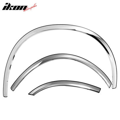 2011-2020 Dodge Charger Fender Flares Cover Stainless Steel Polished