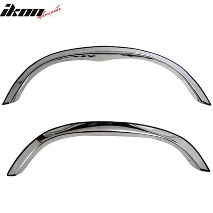 1996-2004 Nissan Pathfinder Fender Flares Stainless Steel Polished