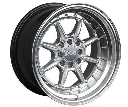 XXR 002.5 Wheel Hyper Silver / Machined Lip 16x8 0 4x100,4x114.3