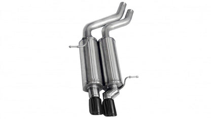 Corsa Performance 01-06 BMW 325i/ci Convertible E46 Black Sport Axle-Back Exhaust