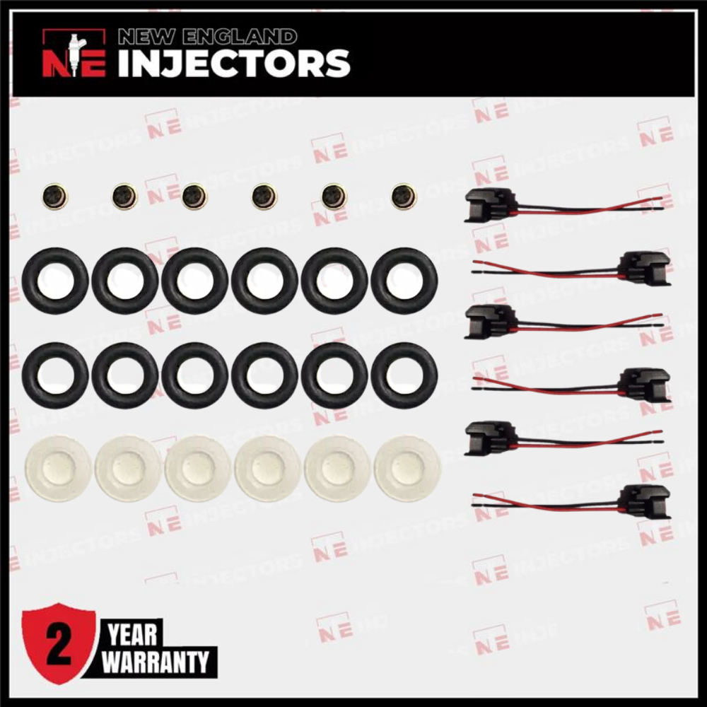 Bosch 0280155784 Injector Rebuild Kit Connectors Jeep 4.0L