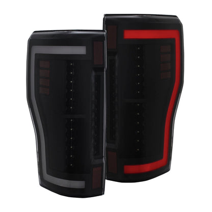 Anzo Ford F-250/350/450/550 Super Duty 17-18 L.E.D Tail Lights Smoke