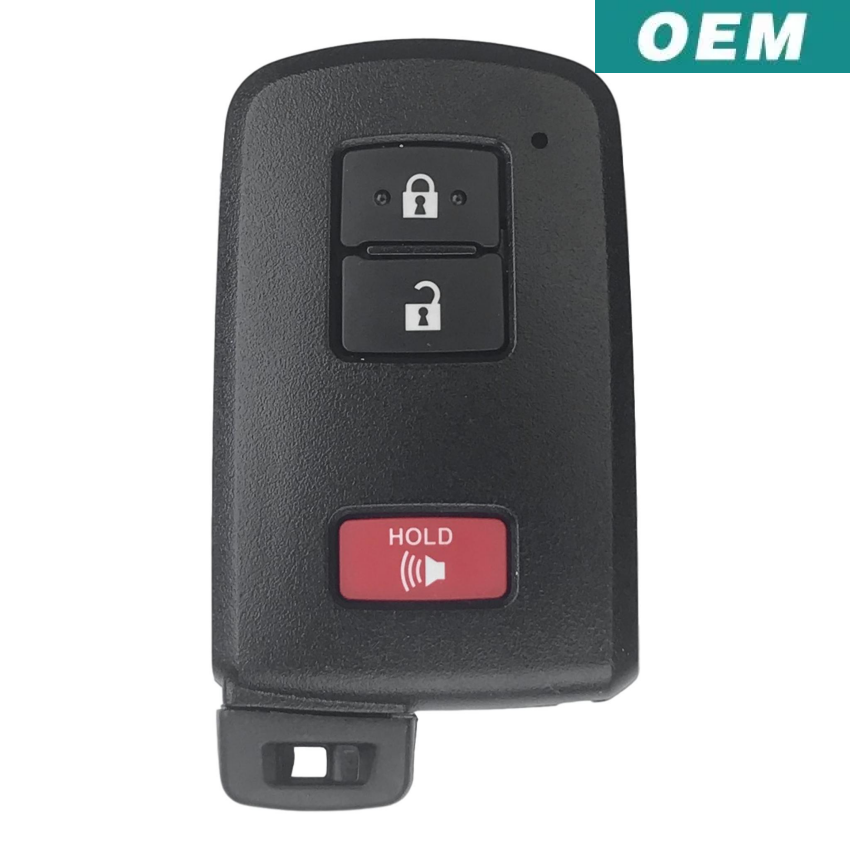 Toyota 2012-2021 OEM 3 Button Smart Key HYQ14FBA Board: AG 2110