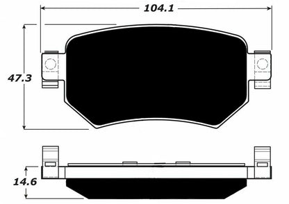 Porterfield Brake Pads for 2017 MAZDA 6