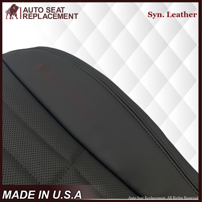 1997-2002 For Chevy Camaro SS Replacement Black Seat Covers In Synthetic Leather