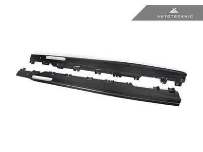 AutoTecknic Carbon Fiber Side Skirt Extension Set - BMW F96 X6M | G06 X6