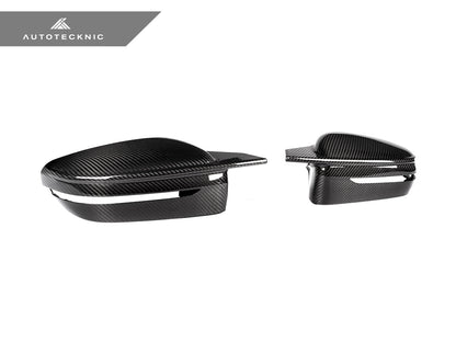 AutoTecknic G8X Style M-Inspired Version II Dry Carbon Mirror Covers - BMW G42 2-Series