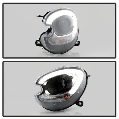 SPYDER Mini Countryman 11-16 V2 Xenon/HID Only Proj Headlights - Black PRO-YD-MCO11HID-BK 5088291